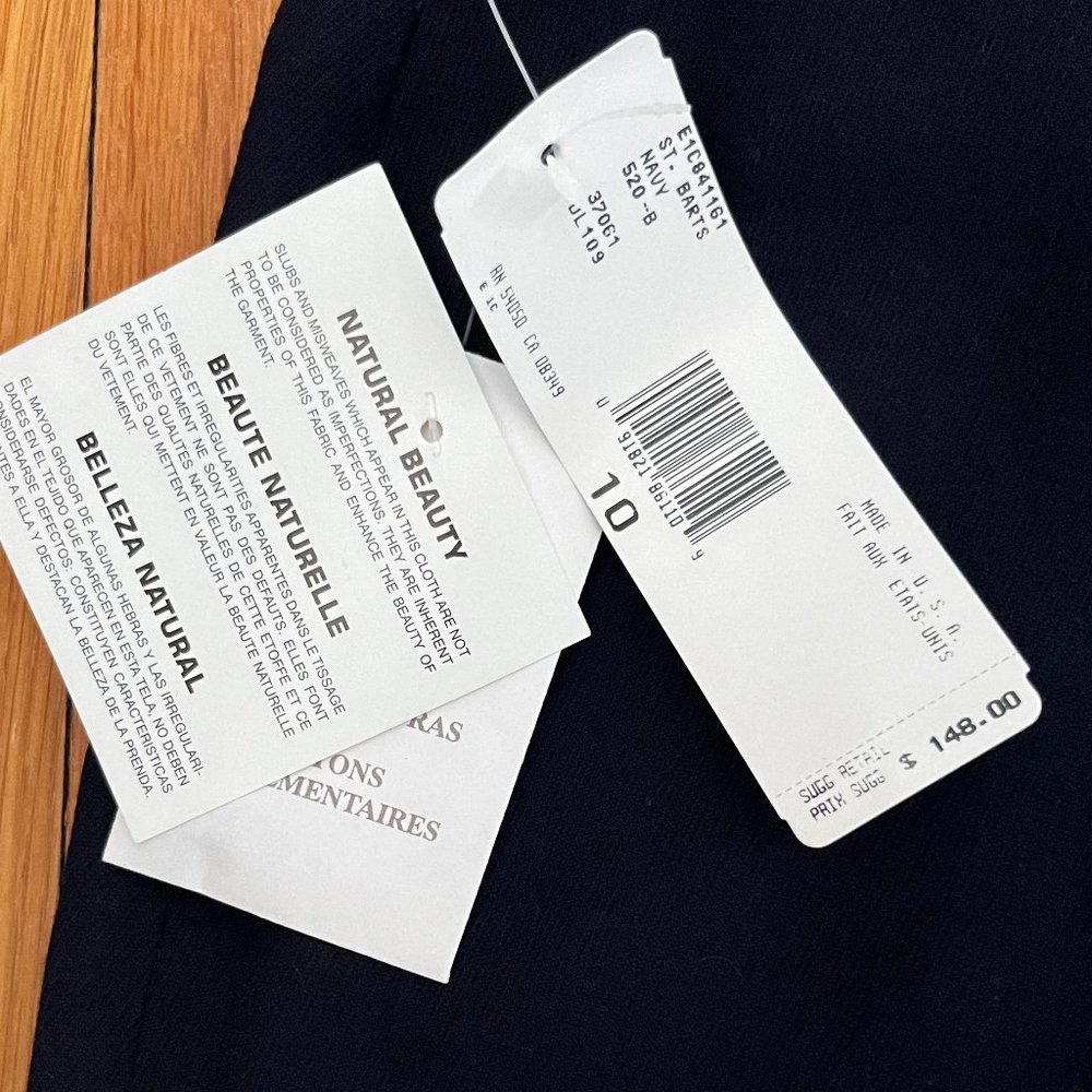 Lauren Ralph Lauren Vintage Sailor St. Barts Navy Mini Skirt - NWT - Picture 3 of 4